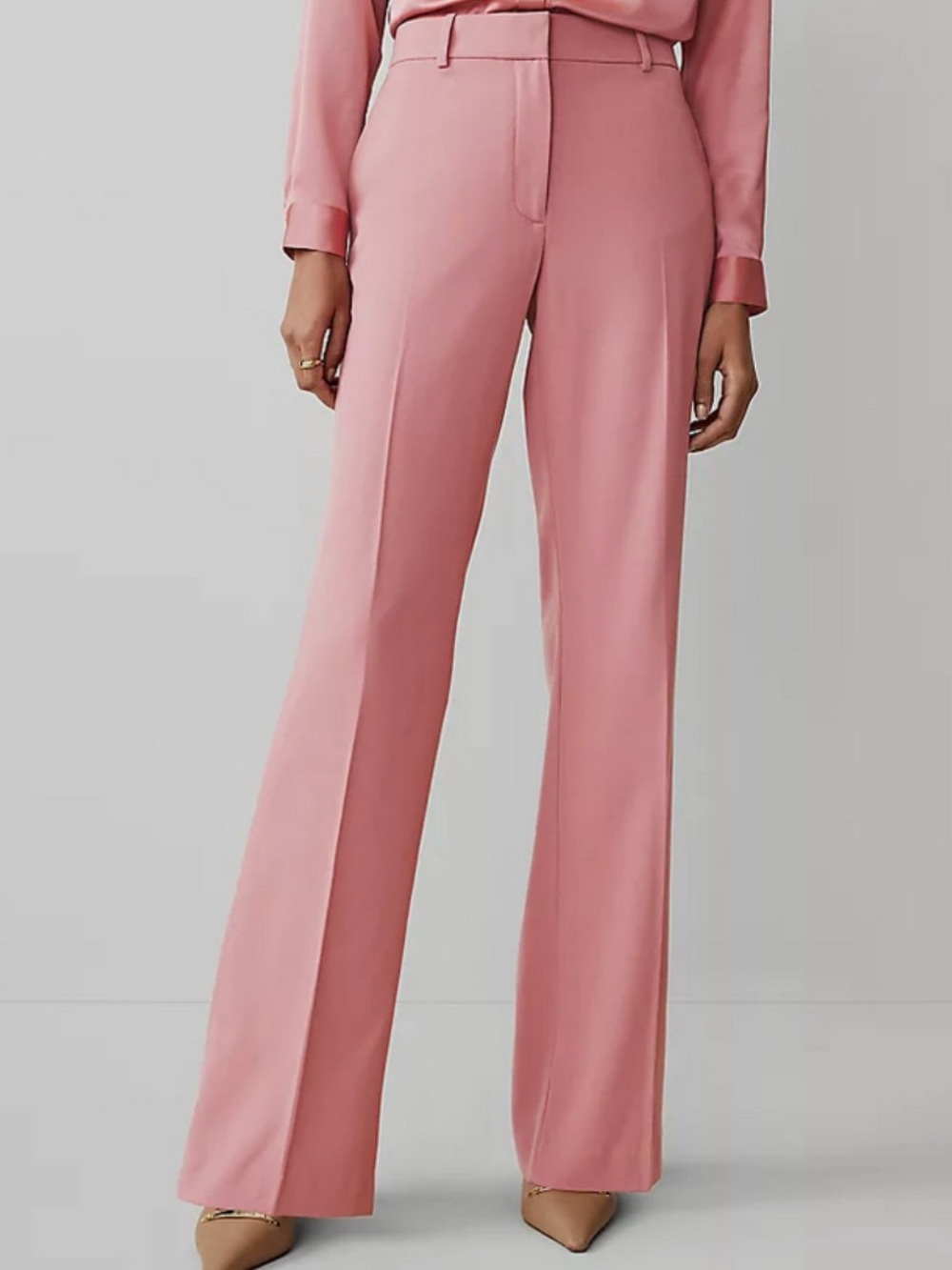 Ann Taylor High Rise Trouser Pant - Curvy 12